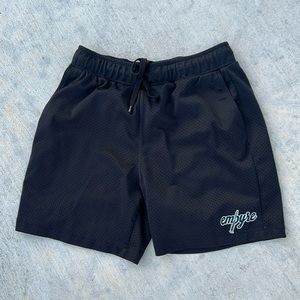 VERY GOOD MEN SHORTS black empires says small